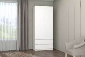 МС "Хилтон" Шкаф №3 900 (Белый текстурный) в Нижневартовске - nizhnevartovsk.mebel24.online | фото