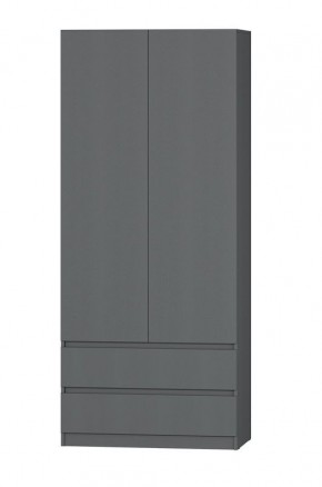 МС "Хилтон" Шкаф №3 900 (Графит) в Нижневартовске - nizhnevartovsk.mebel24.online | фото 2