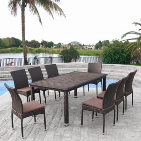 Набор уличный T347/Y380A-W53 Brown 8PCS в Нижневартовске - nizhnevartovsk.mebel24.online | фото 2