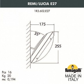 Накладной светильник Fumagalli Lucia 1R3.602.000.LYE27 в Нижневартовске - nizhnevartovsk.mebel24.online | фото 2