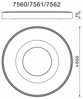 Накладной светильник Mantra Coin 7690 в Нижневартовске - nizhnevartovsk.mebel24.online | фото 3