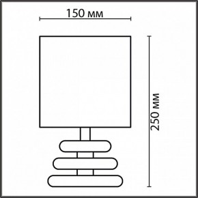 Настольная лампа декоративная Lumion Latza 8126/1Т в Нижневартовске - nizhnevartovsk.mebel24.online | фото 3