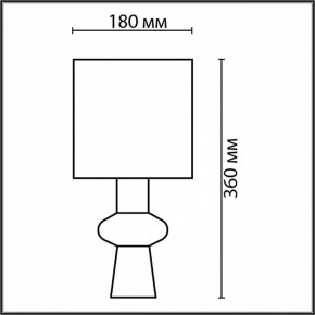 Настольная лампа декоративная Lumion Segi 8129/1Т в Нижневартовске - nizhnevartovsk.mebel24.online | фото 4
