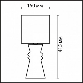 Настольная лампа декоративная Lumion Segi 8131/1Т в Нижневартовске - nizhnevartovsk.mebel24.online | фото 4