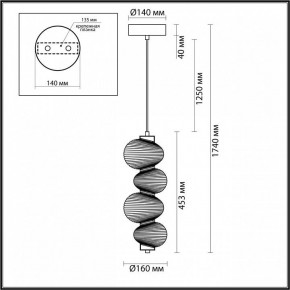 Настольная лампа декоративная Odeon Light Bruco 5096/17L в Нижневартовске - nizhnevartovsk.mebel24.online | фото 5