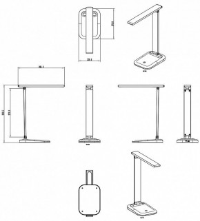 Настольная лампа офисная Arte Lamp London A5124LT-1BK в Нижневартовске - nizhnevartovsk.mebel24.online | фото 2