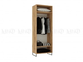 НЭНСИ LOFT Шкаф 2-х ств. 800 (Дуб крафт белый) в Нижневартовске - nizhnevartovsk.mebel24.online | фото 2