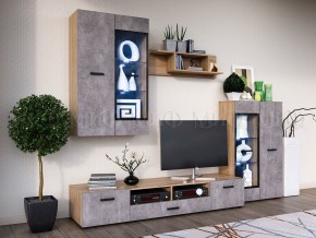 Нэнси New Полка навесная (ЛДСП) Сонома в Нижневартовске - nizhnevartovsk.mebel24.online | фото 2