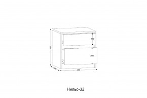НИЛЬС - 32 Тумба в Нижневартовске - nizhnevartovsk.mebel24.online | фото 2