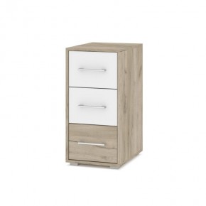 ОЛИВИЯ О62 Комод-тумба (дуб серый/белый) в Нижневартовске - nizhnevartovsk.mebel24.online | фото