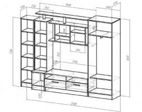 ОСКАР Гостиная (ЯШТ/ЯШС) в Нижневартовске - nizhnevartovsk.mebel24.online | фото 2