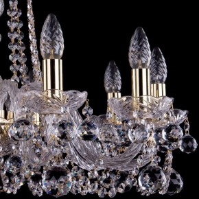 Подвесная люстра Bohemia Ivele Crystal 1402 1402/10/240/G/Balls в Нижневартовске - nizhnevartovsk.mebel24.online | фото 2