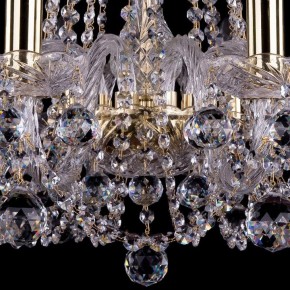 Подвесная люстра Bohemia Ivele Crystal 1402 1402/10/240/G/Balls в Нижневартовске - nizhnevartovsk.mebel24.online | фото 3