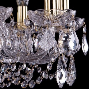 Подвесная люстра Bohemia Ivele Crystal 1402 1402/10/240/G/Leafs в Нижневартовске - nizhnevartovsk.mebel24.online | фото 3