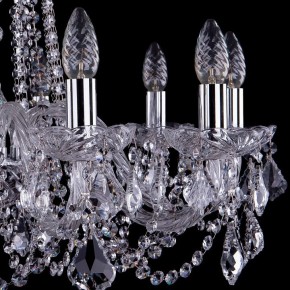 Подвесная люстра Bohemia Ivele Crystal 1402 1402/10/240/Ni/Leafs в Нижневартовске - nizhnevartovsk.mebel24.online | фото 2
