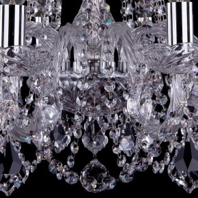 Подвесная люстра Bohemia Ivele Crystal 1402 1402/10/240/Ni/Leafs в Нижневартовске - nizhnevartovsk.mebel24.online | фото 3