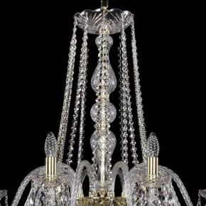 Подвесная люстра Bohemia Ivele Crystal 1402 1402/10/360/G в Нижневартовске - nizhnevartovsk.mebel24.online | фото 4