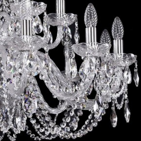Подвесная люстра Bohemia Ivele Crystal 1402 1402/12+6/300/2d/Ni в Нижневартовске - nizhnevartovsk.mebel24.online | фото 2