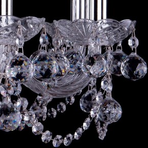 Подвесная люстра Bohemia Ivele Crystal 1402 1402/8/195/Ni/Balls в Нижневартовске - nizhnevartovsk.mebel24.online | фото 3