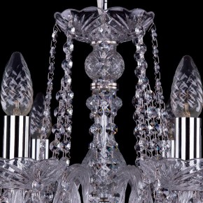 Подвесная люстра Bohemia Ivele Crystal 1402 1402/8/195/Ni/Leafs в Нижневартовске - nizhnevartovsk.mebel24.online | фото 4