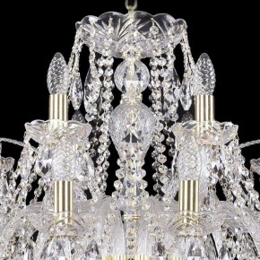 Подвесная люстра Bohemia Ivele Crystal 1411 1411/16+8/360/G в Нижневартовске - nizhnevartovsk.mebel24.online | фото 4