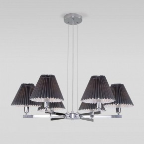 Подвесная люстра Eurosvet Peony 60136/6 хром/графит в Нижневартовске - nizhnevartovsk.mebel24.online | фото 2