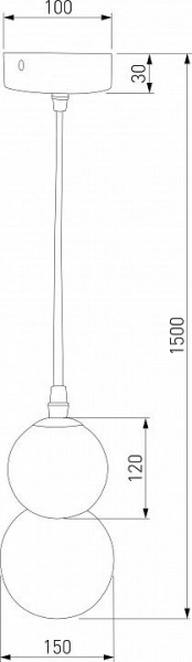 Подвесная люстра Eurosvet Polar 50251/1 LED белый в Нижневартовске - nizhnevartovsk.mebel24.online | фото 3
