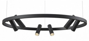 Подвесная люстра Maytoni Halo MOD102PL-L42BK в Нижневартовске - nizhnevartovsk.mebel24.online | фото