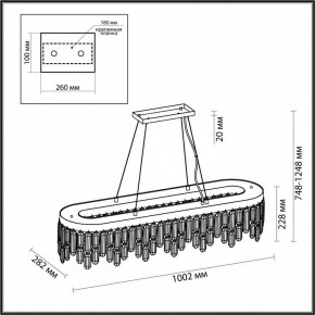 Подвесная люстра Odeon Light Dakisa 4985/12 в Нижневартовске - nizhnevartovsk.mebel24.online | фото 7