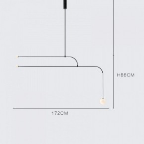 Подвесной светильник Imperiumloft Lines LINES-05 в Нижневартовске - nizhnevartovsk.mebel24.online | фото 3