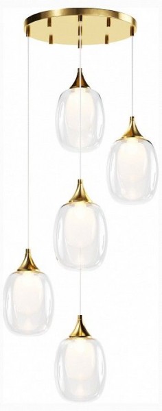Подвесной светильник Maytoni Aura MOD016PL-05BS в Нижневартовске - nizhnevartovsk.mebel24.online | фото