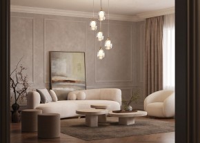 Подвесной светильник Maytoni Aura MOD016PL-05BS в Нижневартовске - nizhnevartovsk.mebel24.online | фото 4