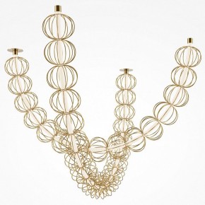 Подвесной светильник Maytoni Golden Cage MOD216PL-L42G3K в Нижневартовске - nizhnevartovsk.mebel24.online | фото 2