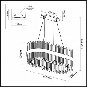 Подвесной светильник Odeon Light Focco 4722/24 в Нижневартовске - nizhnevartovsk.mebel24.online | фото 5