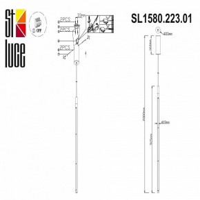 Подвесной светильник ST-Luce Ralio SL1580.223.01 в Нижневартовске - nizhnevartovsk.mebel24.online | фото 4