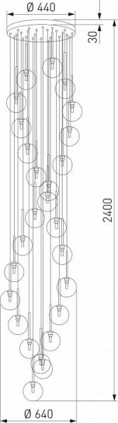 Подвесной светильник TK Lighting Aurora 10258 Aurora в Нижневартовске - nizhnevartovsk.mebel24.online | фото 3