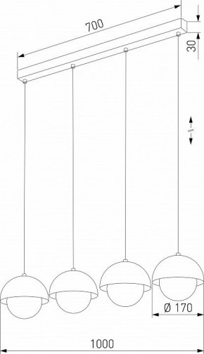 Подвесной светильник TK Lighting Bono 10213 Bono в Нижневартовске - nizhnevartovsk.mebel24.online | фото 5