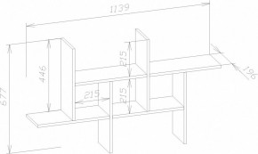 Полка навесная ПК-6 в Нижневартовске - nizhnevartovsk.mebel24.online | фото 4