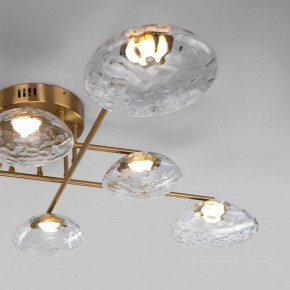 Потолочная люстра Eurosvet Ripple 50389 LED латунь в Нижневартовске - nizhnevartovsk.mebel24.online | фото 6