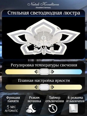Потолочная люстра Natali Kovaltseva Cascade LED LAMPS 81159 в Нижневартовске - nizhnevartovsk.mebel24.online | фото 7