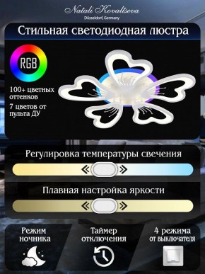 Потолочная люстра Natali Kovaltseva Hugo LED LAMPS 81133 в Нижневартовске - nizhnevartovsk.mebel24.online | фото 6