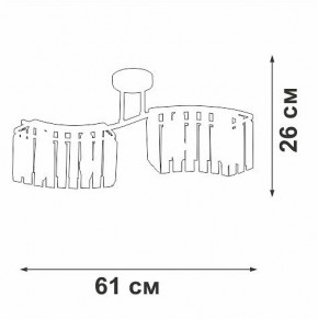 Потолочная люстра Vitaluce V5884 V5884-0/4PL в Нижневартовске - nizhnevartovsk.mebel24.online | фото 4