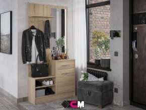 Прихожая Дебора Дуб Сонома в Нижневартовске - nizhnevartovsk.mebel24.online | фото 2