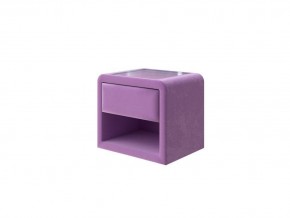 PROxSON Тумба Cube (Ткань: Велюр Shaggy Lilac) 52x41 в Нижневартовске - nizhnevartovsk.mebel24.online | фото