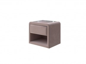 PROxSON Тумба Cube (Ткань: Велюр Shaggy Mocca) 52x41 в Нижневартовске - nizhnevartovsk.mebel24.online | фото