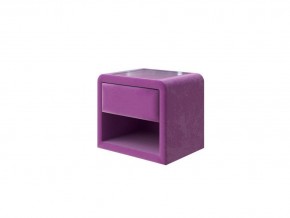 PROxSON Тумба Cube (Ткань: Велюр Shaggy Wine) 52x41 в Нижневартовске - nizhnevartovsk.mebel24.online | фото