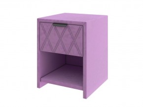 PROxSON Тумба Side (Ткань: Велюр Shaggy Lilac) 44x45 в Нижневартовске - nizhnevartovsk.mebel24.online | фото