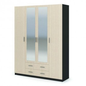 Шкаф 4-х створчатый Гармония ШК-602М в Нижневартовске - nizhnevartovsk.mebel24.online | фото 1