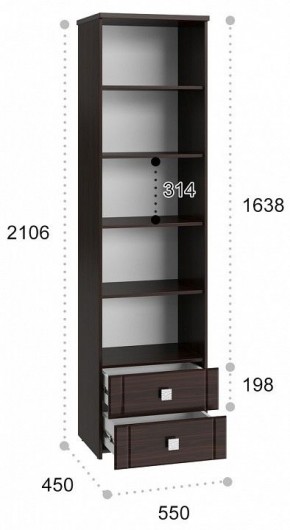 Шкаф для белья Изабель ИЗ-63К в Нижневартовске - nizhnevartovsk.mebel24.online | фото 3