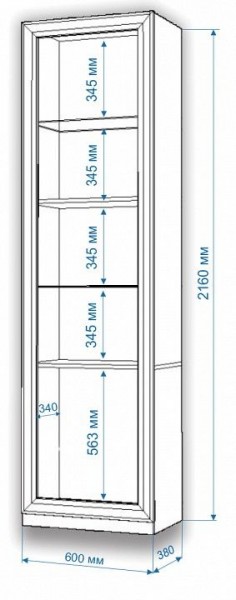 Шкаф для белья Нобиле ВтВ-ФГД-ФГК в Нижневартовске - nizhnevartovsk.mebel24.online | фото 3